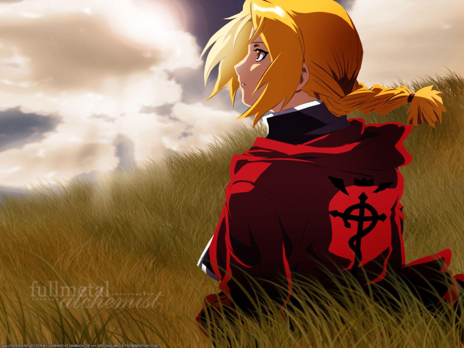 1600x1200 edward elric fullmetal alchemist. konachan.
