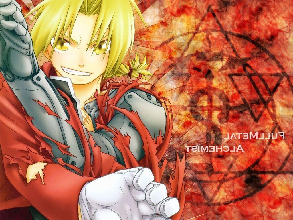 1024x768 Free photo of Edward Elric Wallpaper