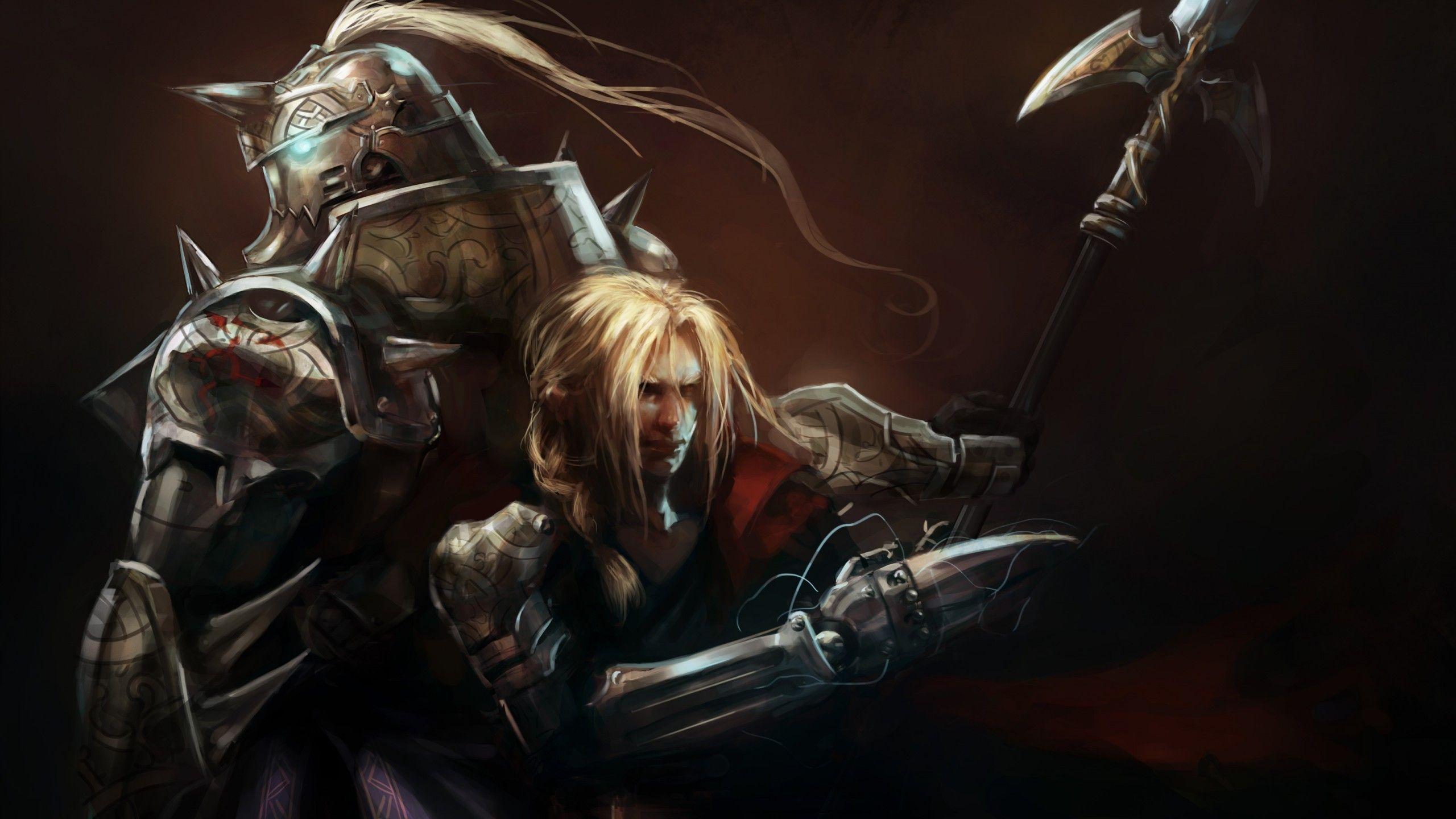 2560x1440 #Fullmetal Alchemist: Brotherhood, #Elric Edward, #Elric