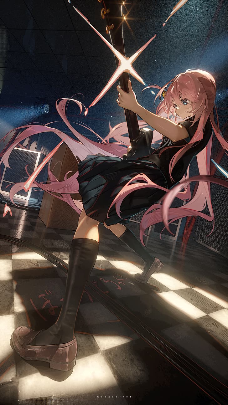 728x1294 Gotou hitori 1080P, 2K, 4K, 5K HD wallpaper free download