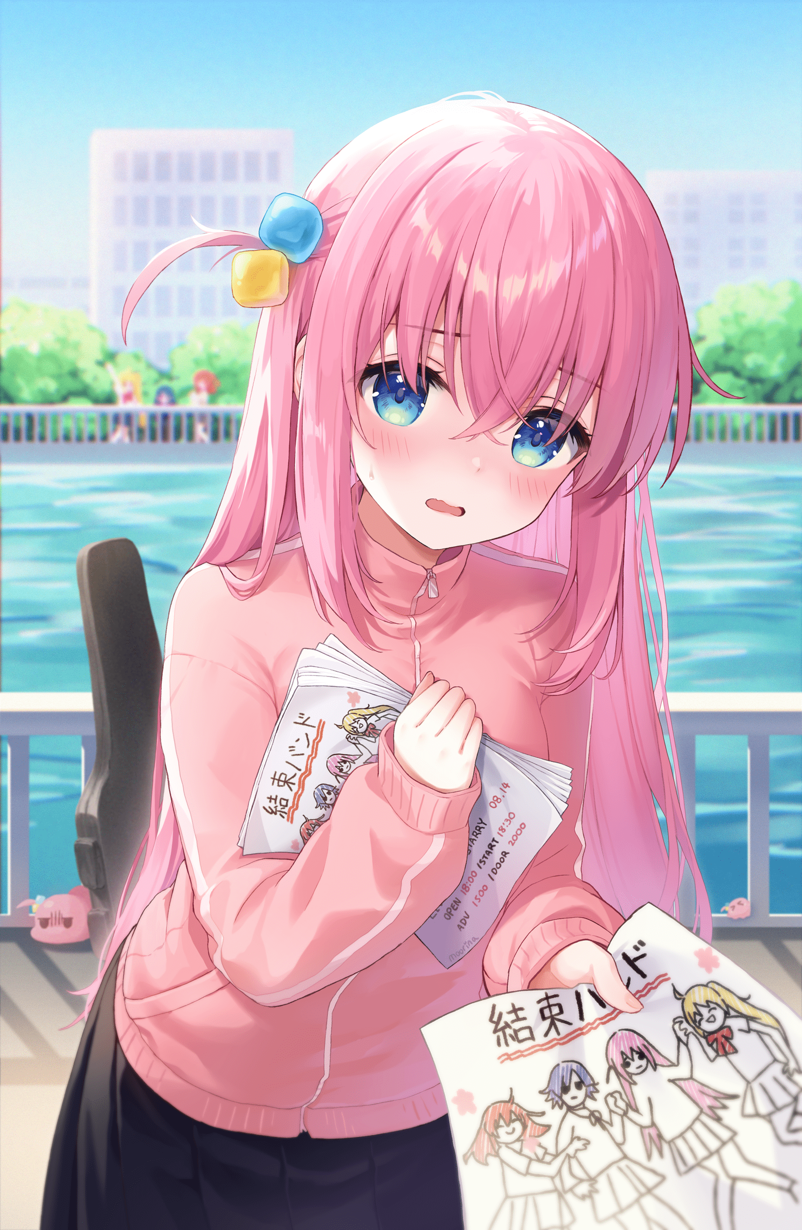 1630x2500 Gotou Hitori The Rock! Anime Image Board