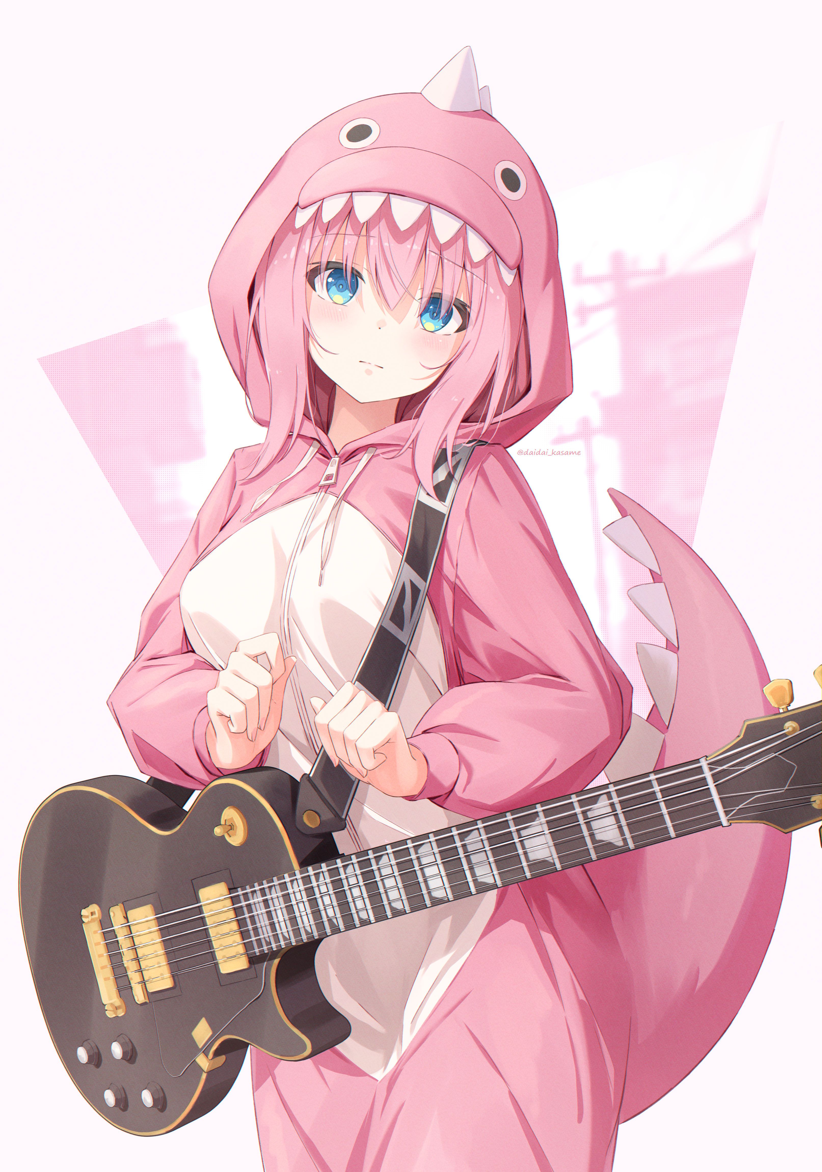 3227x4600 Hitori Gotou Wallpaper