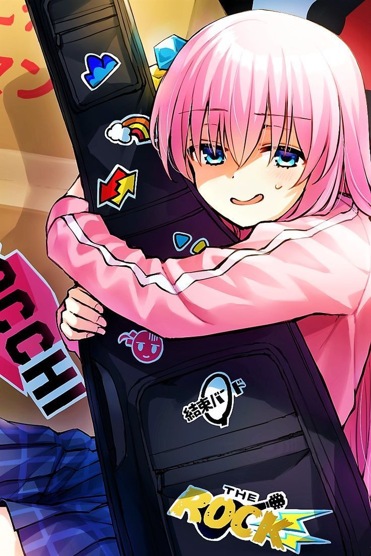 736x1103 Hitori Gotoh Wallpaper. BOCCHI THE ROCK!