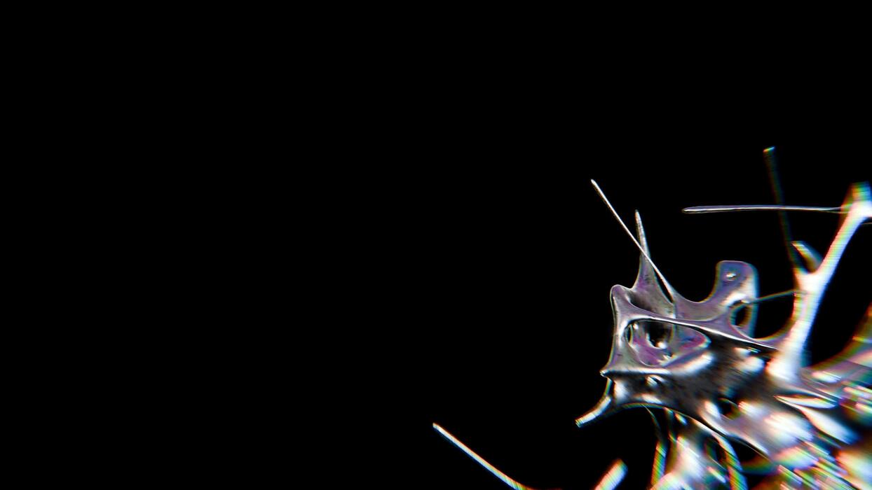 1244x700 black Design of Sharp chrometype futuristic y2k looping design element Background