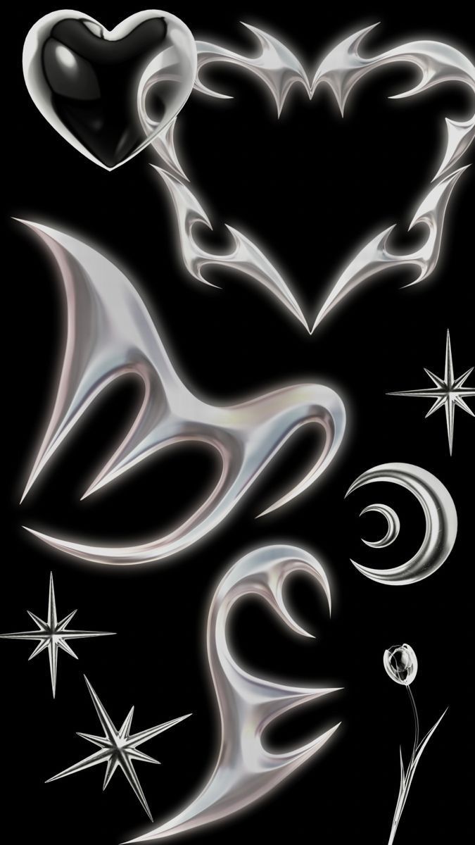 675x1200 Silver Y2K Wallpaper. Retro Wallpaper iPhone, Simple iPhone Wallpaper, Simple Phone Wallpaperd wallpaper cute, 3D wallpaper iphone, Black phone wallpaper