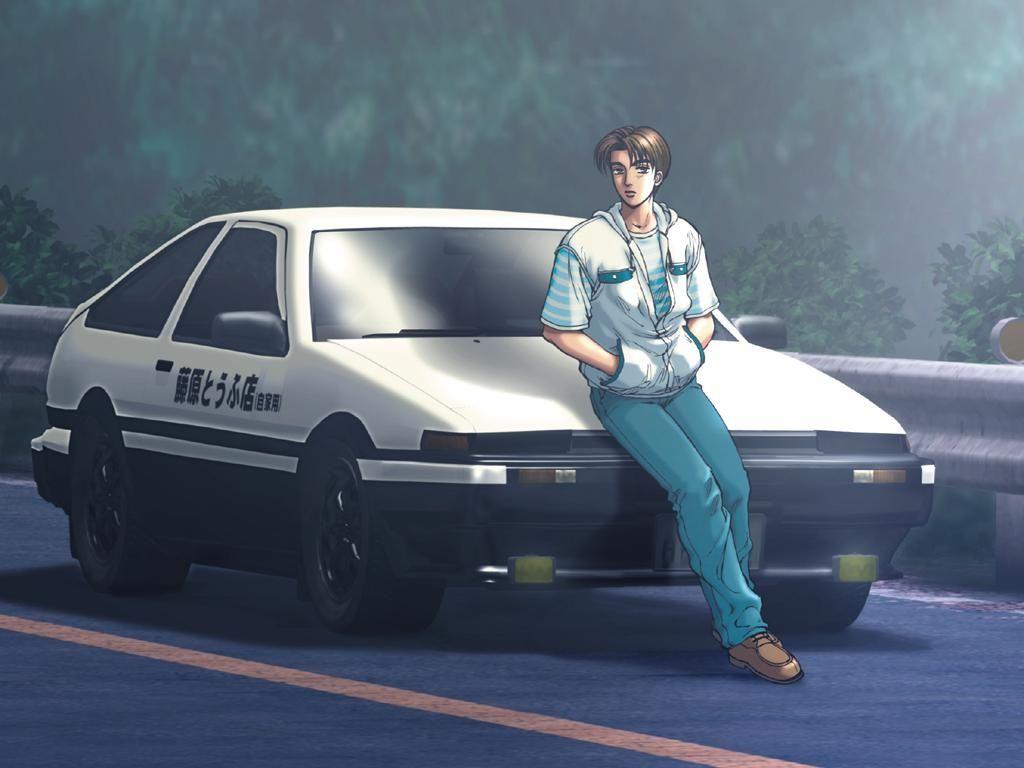 1024x768 Takumi Fujiwara Wallpaper