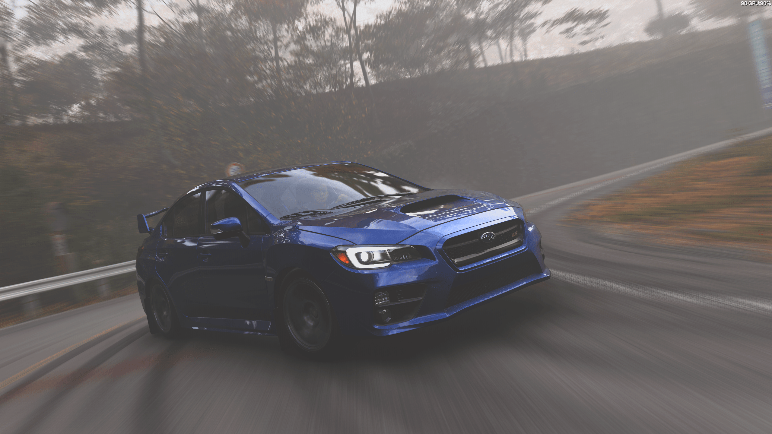 2559x1439 Bunta Fujiwara driving in his new Impreza [Forza Horizon 6]