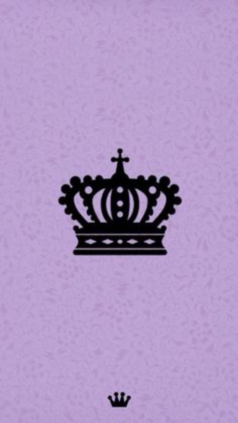800x1422 Crown, crowns, purple, HD phone wallpaper