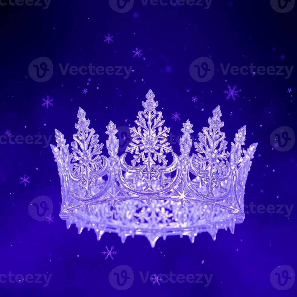 980x980 A crown is shown on a purple background