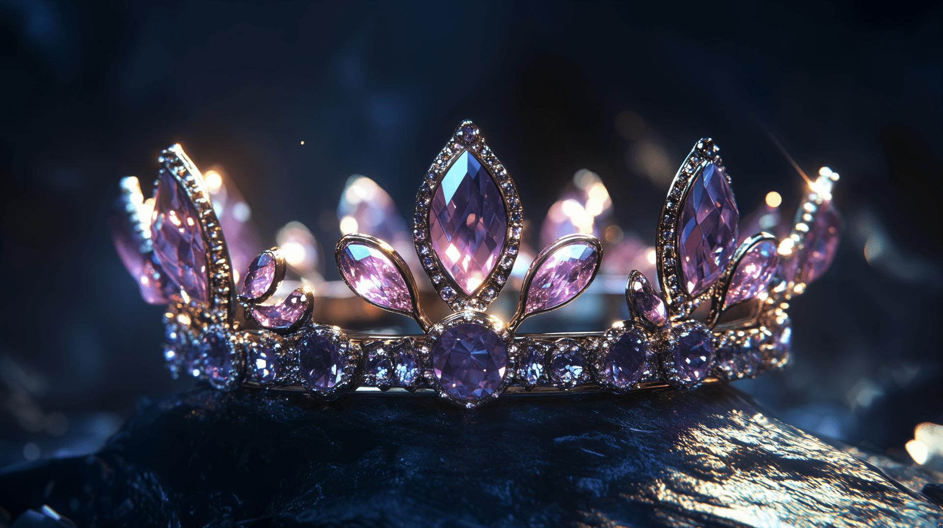 1920x1075 Elegant Princess Crown 4K Ultra HD Wallpaper