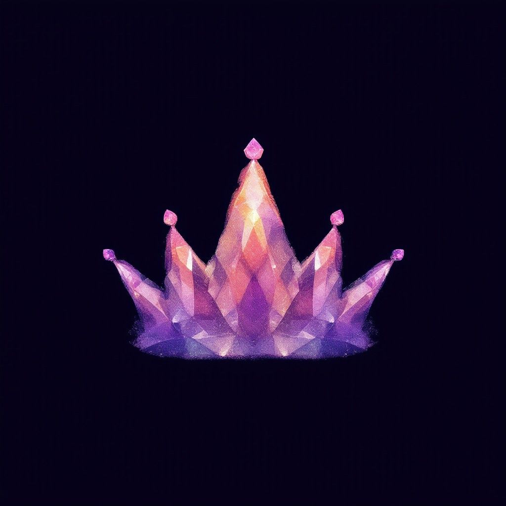 1024x1024 Free Royal Purple Crown Image, Purple, Gold