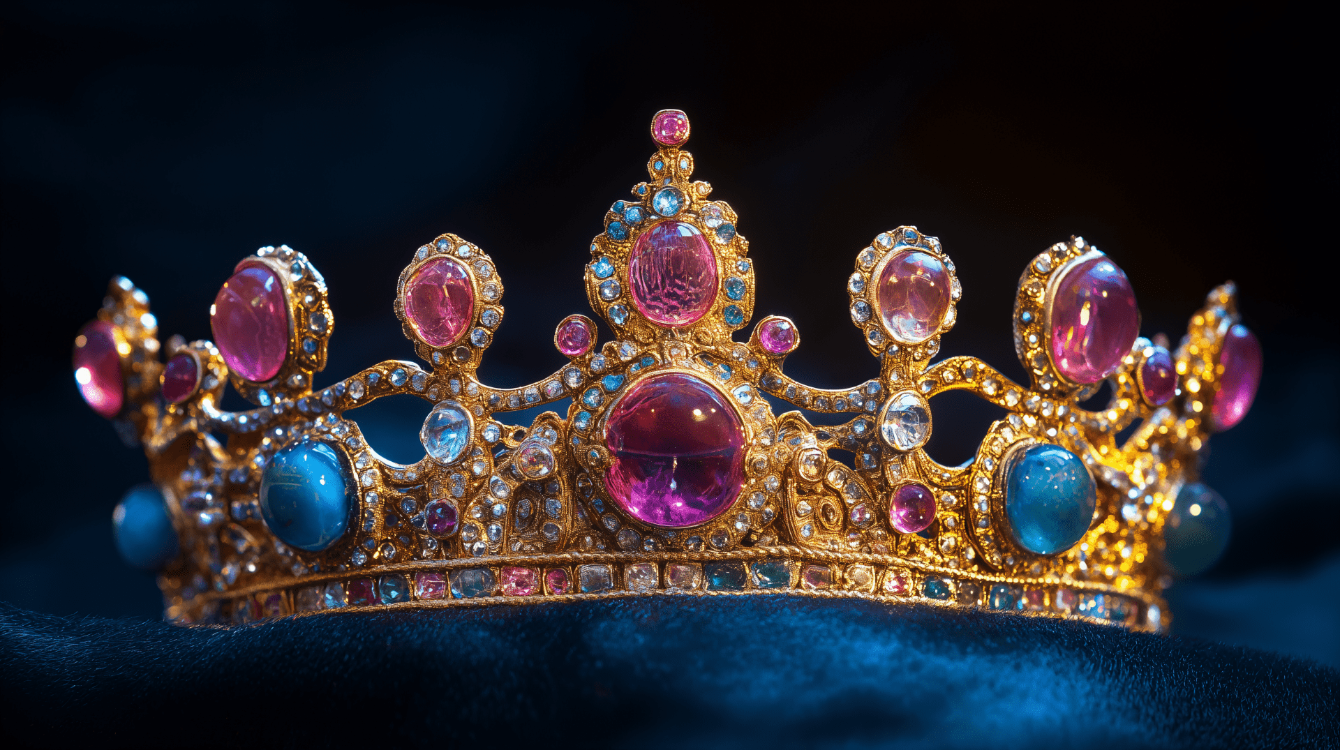 1920x1075 Majestic Princess Crown Ultra HD Wallpaper