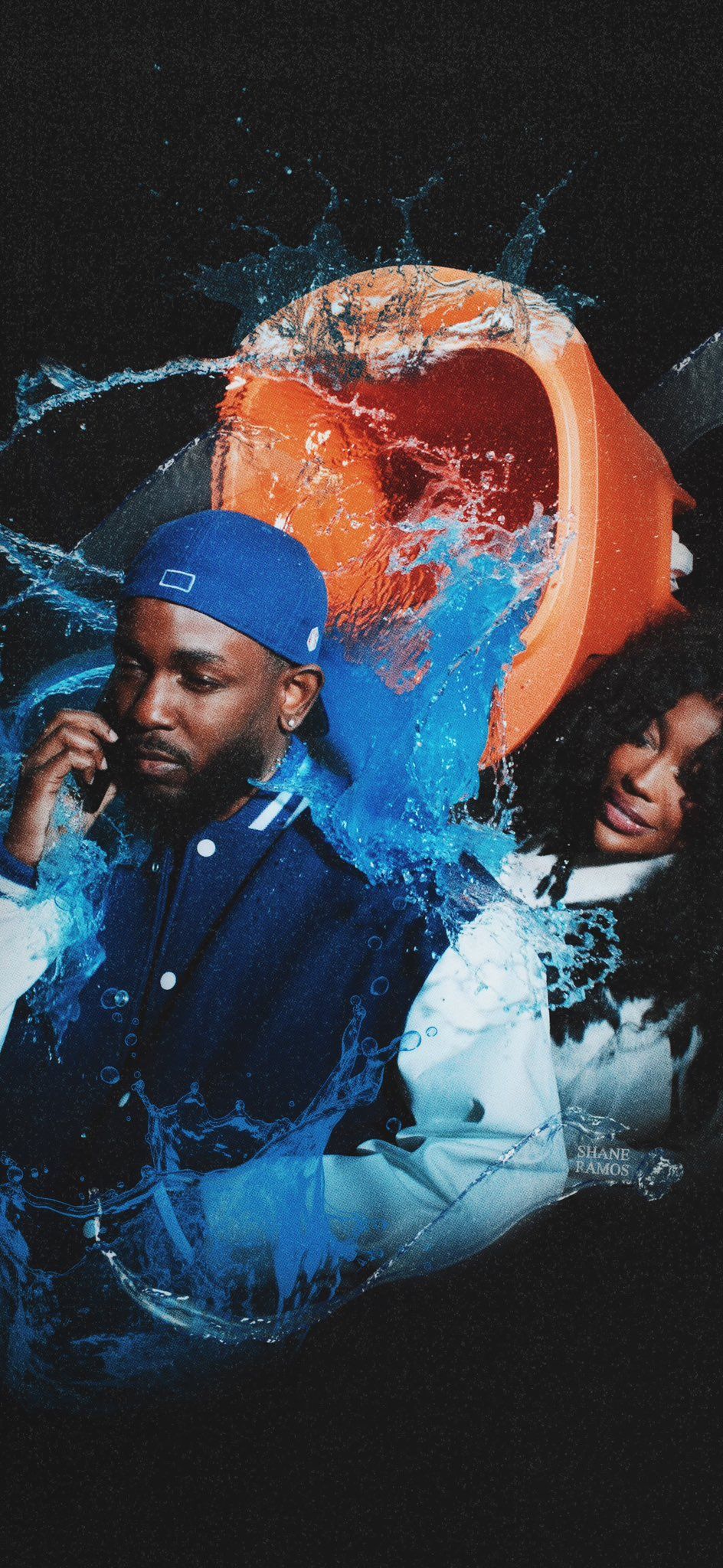 944x2048 Kendrick Lamar And SZA Wallpaper