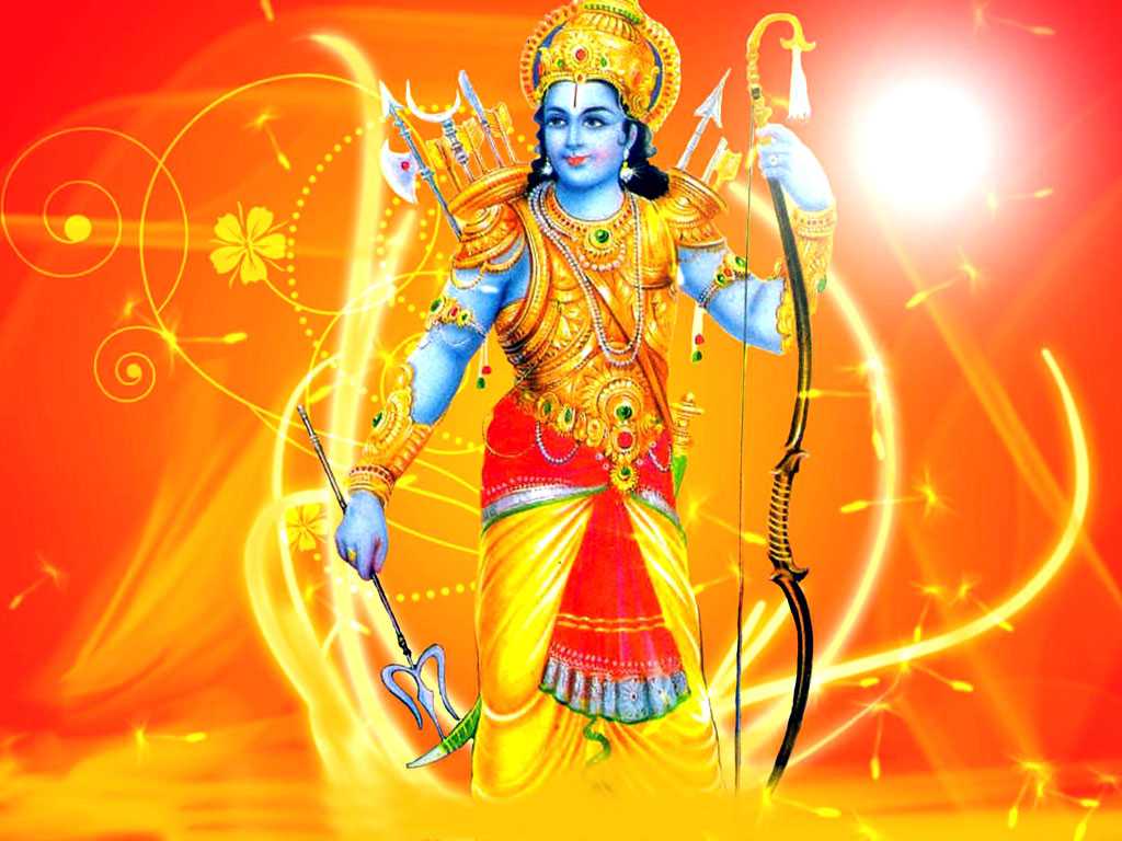 1024x768 Lord Ram Darbar Beautiful HD Wallpaper