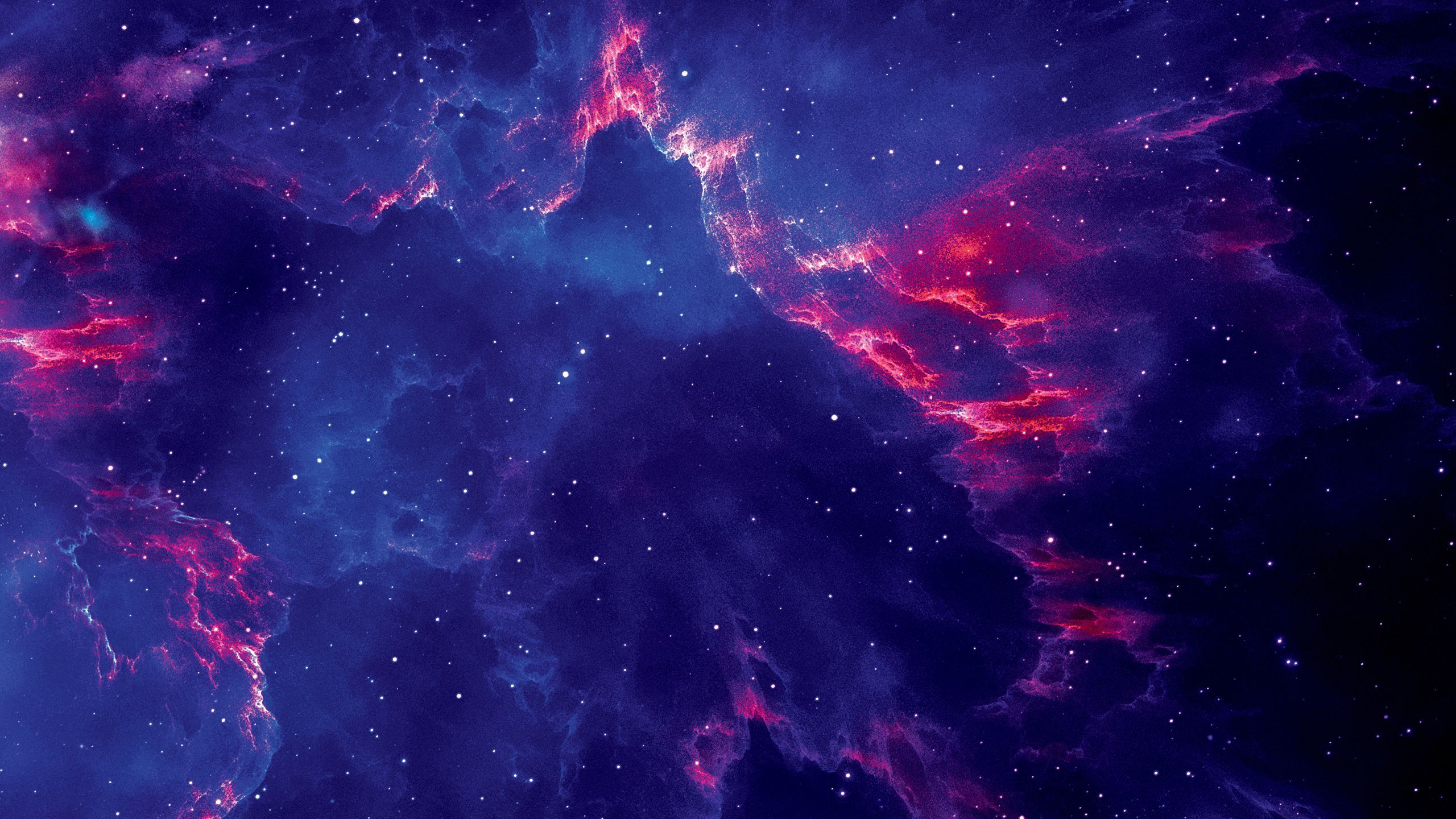 2560x1440 HD wallpaper: Purple, nebula, 4k, 8k, HD