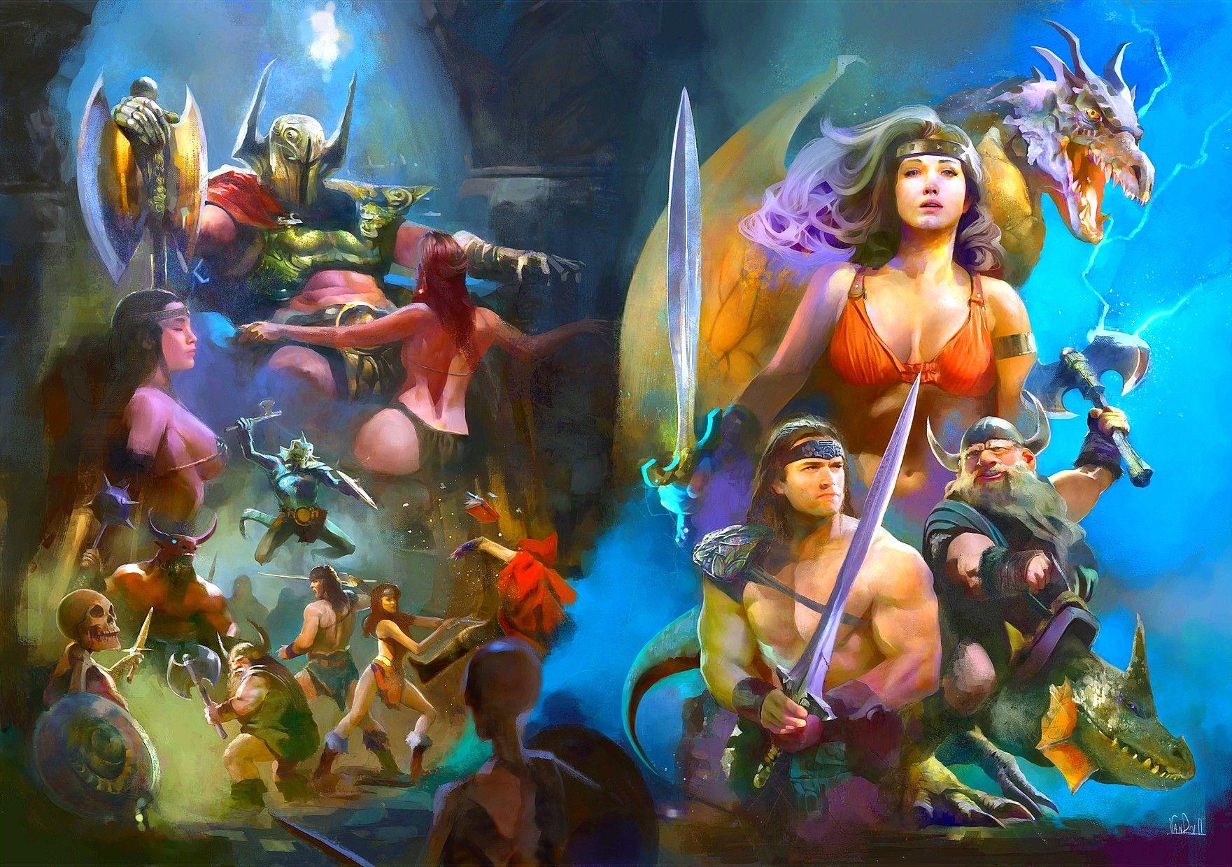 1761x1240 Golden Axe 3 Wallpaper. Golden Wallpaper