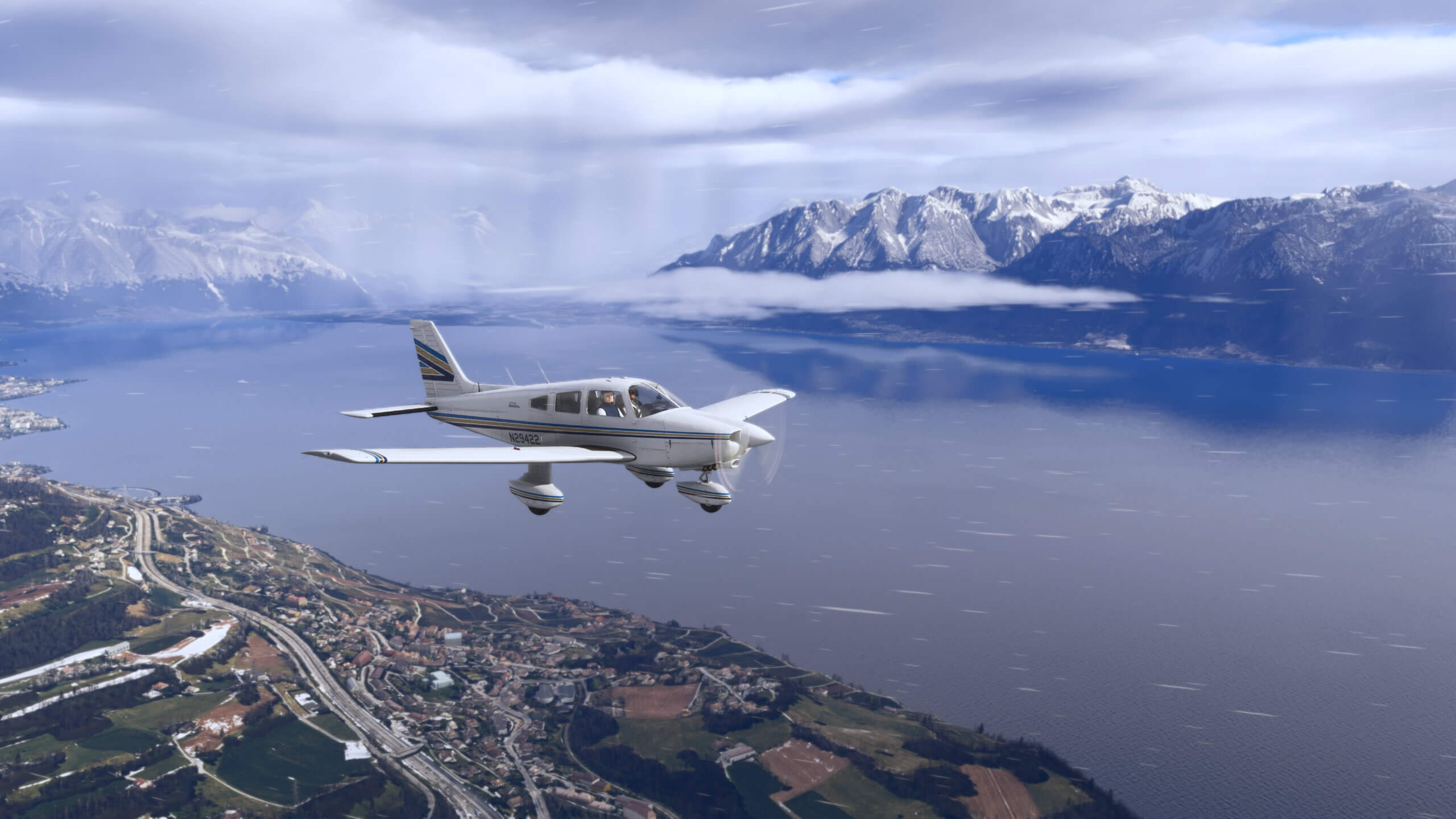 2560x1440 Microsoft Flight Simulator Releases Famous Flyer 12: The Piper PA 28 236 Dakota Flight Simulator