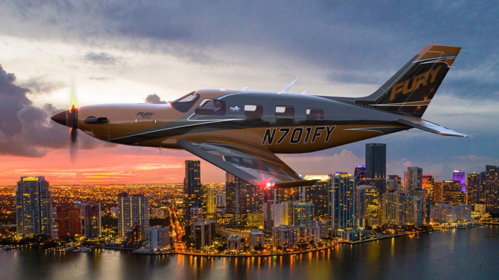 1600x900 This Is Piper's New Fastest Single Engine Plane: The M700 Fury