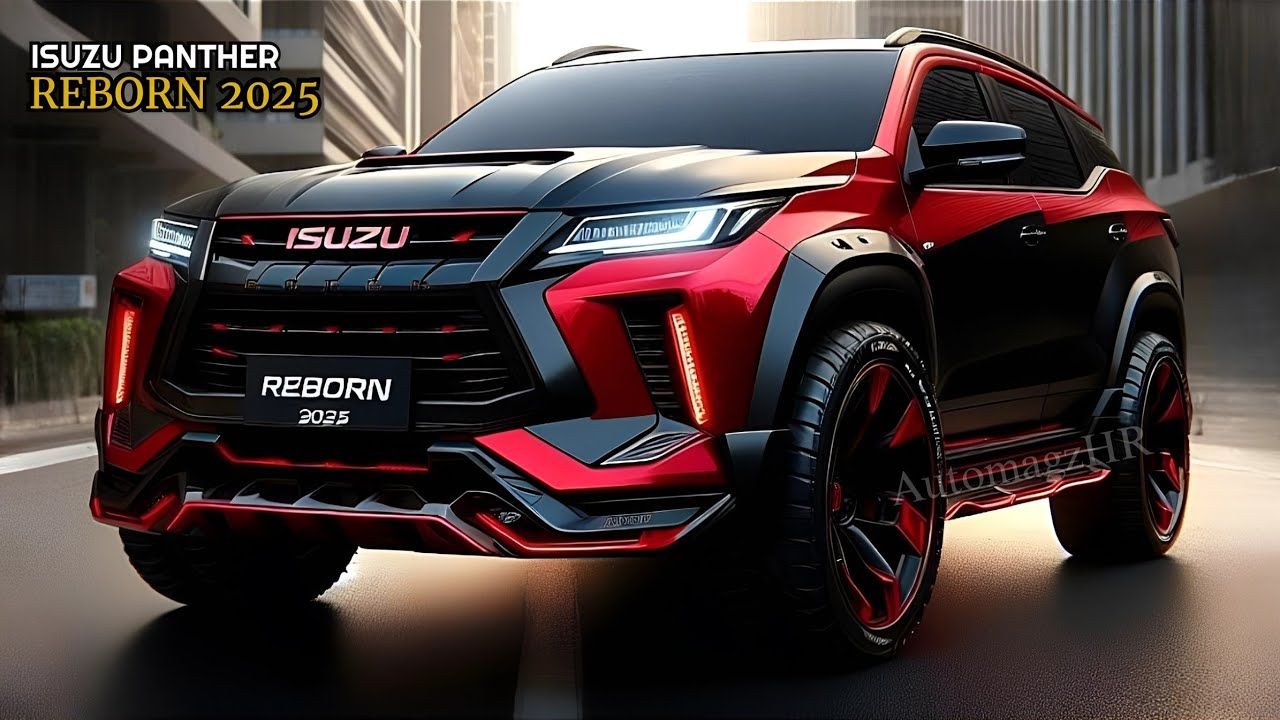 1280x720 Isuzu Panther Reborn 2025 Officially Revealed. Tougher and More Modern