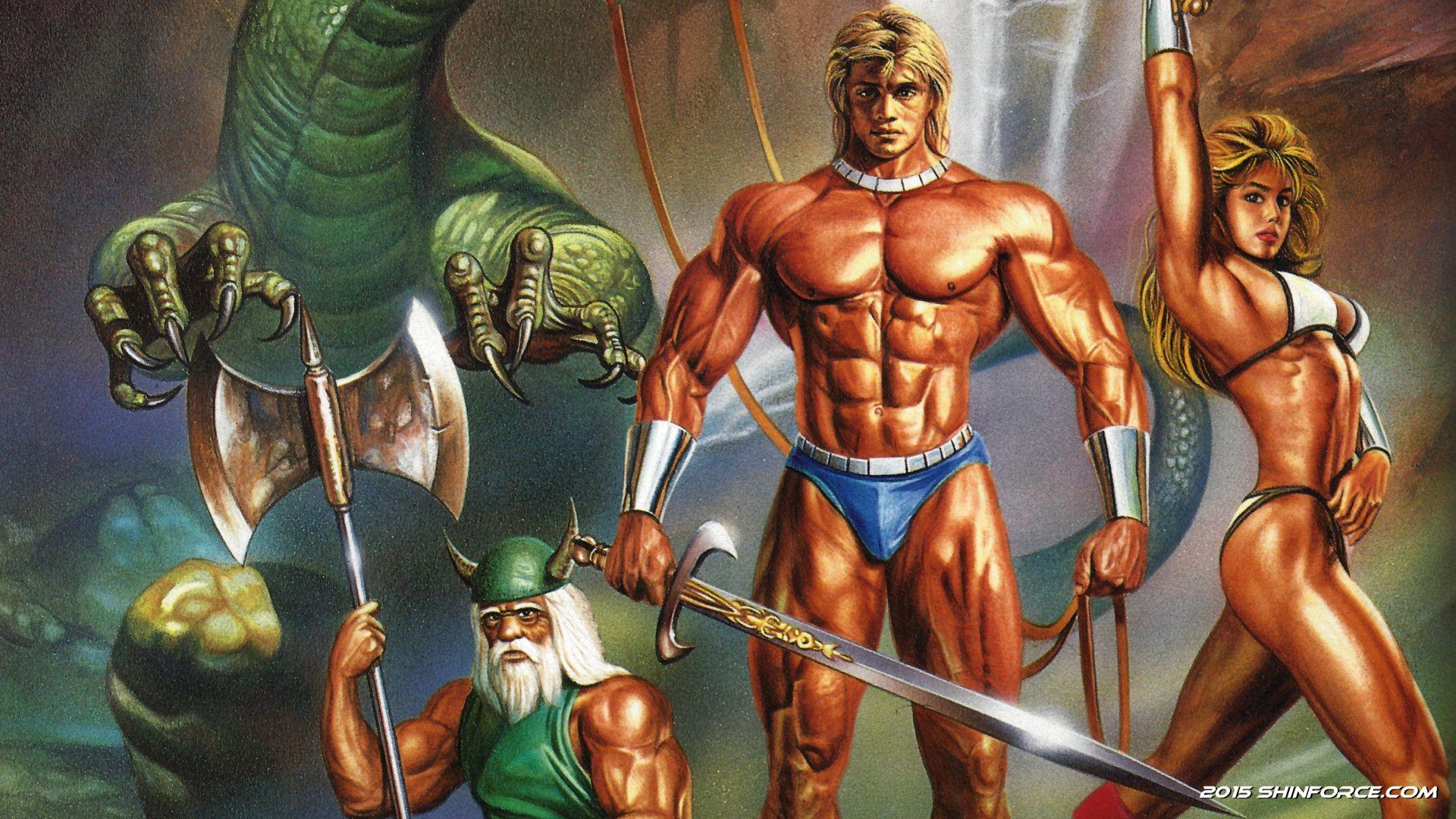 1920x1080 A Golden Axe remake with Odin Sphere visuals was scrapped