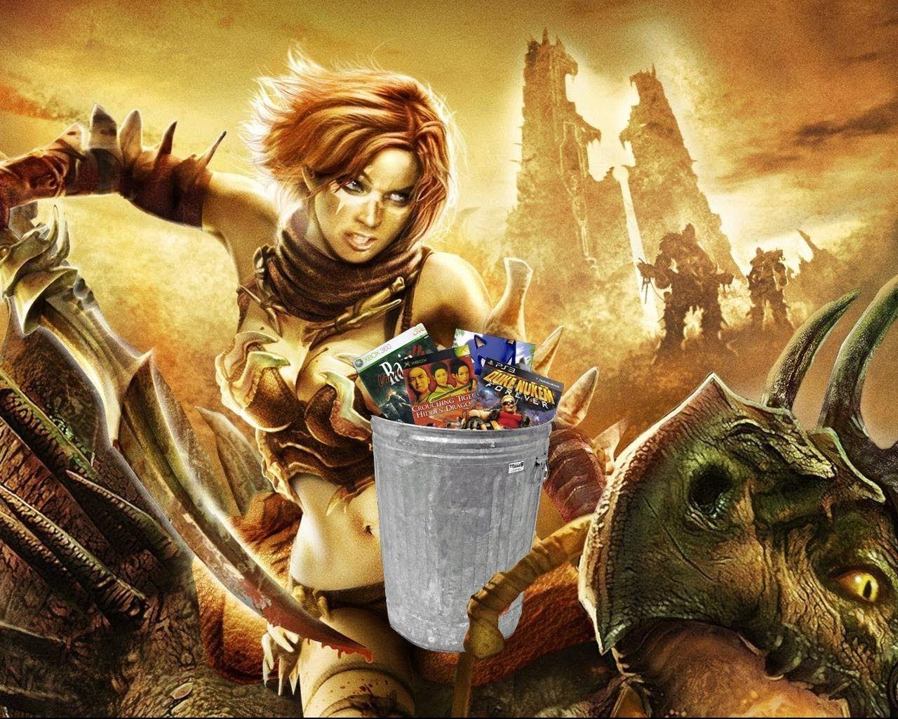 1280x1024 The Trash Heap Axe: Beast Rider. High resolution