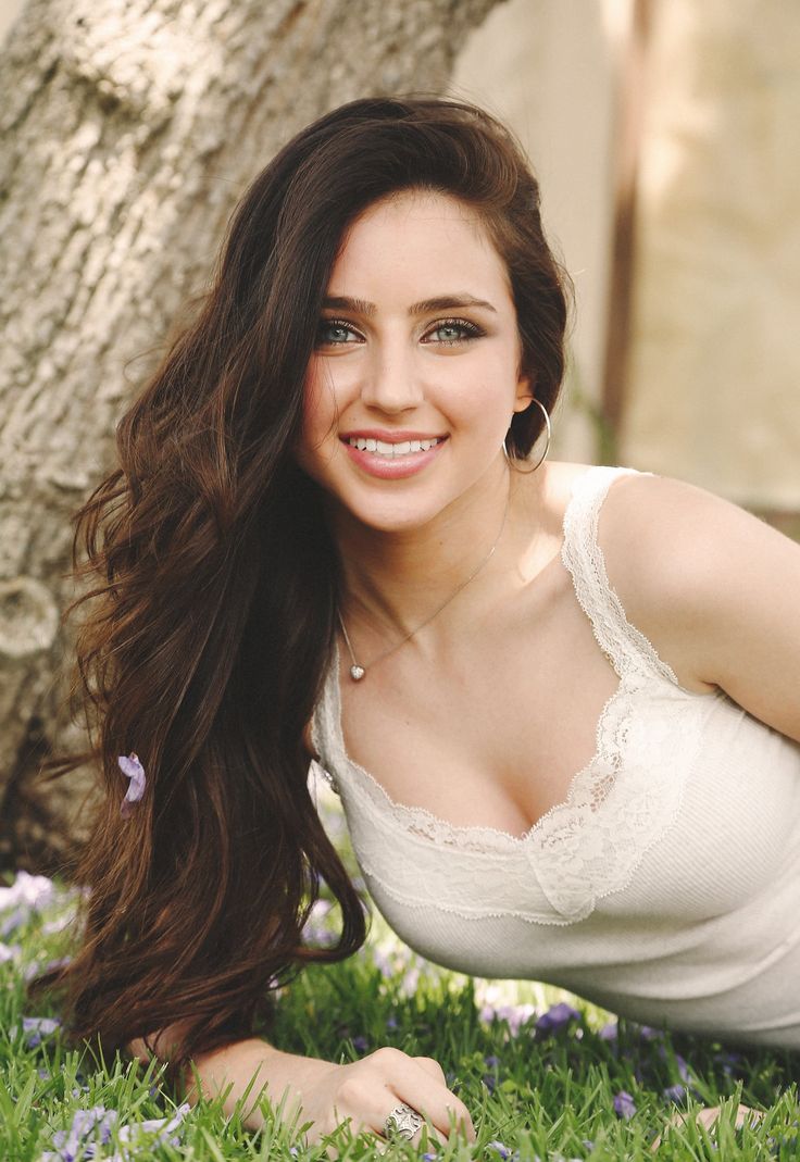 736x1069 HD wallpaper: Ryan Newman, women, actress, brunette, blue eyes, women outdoors