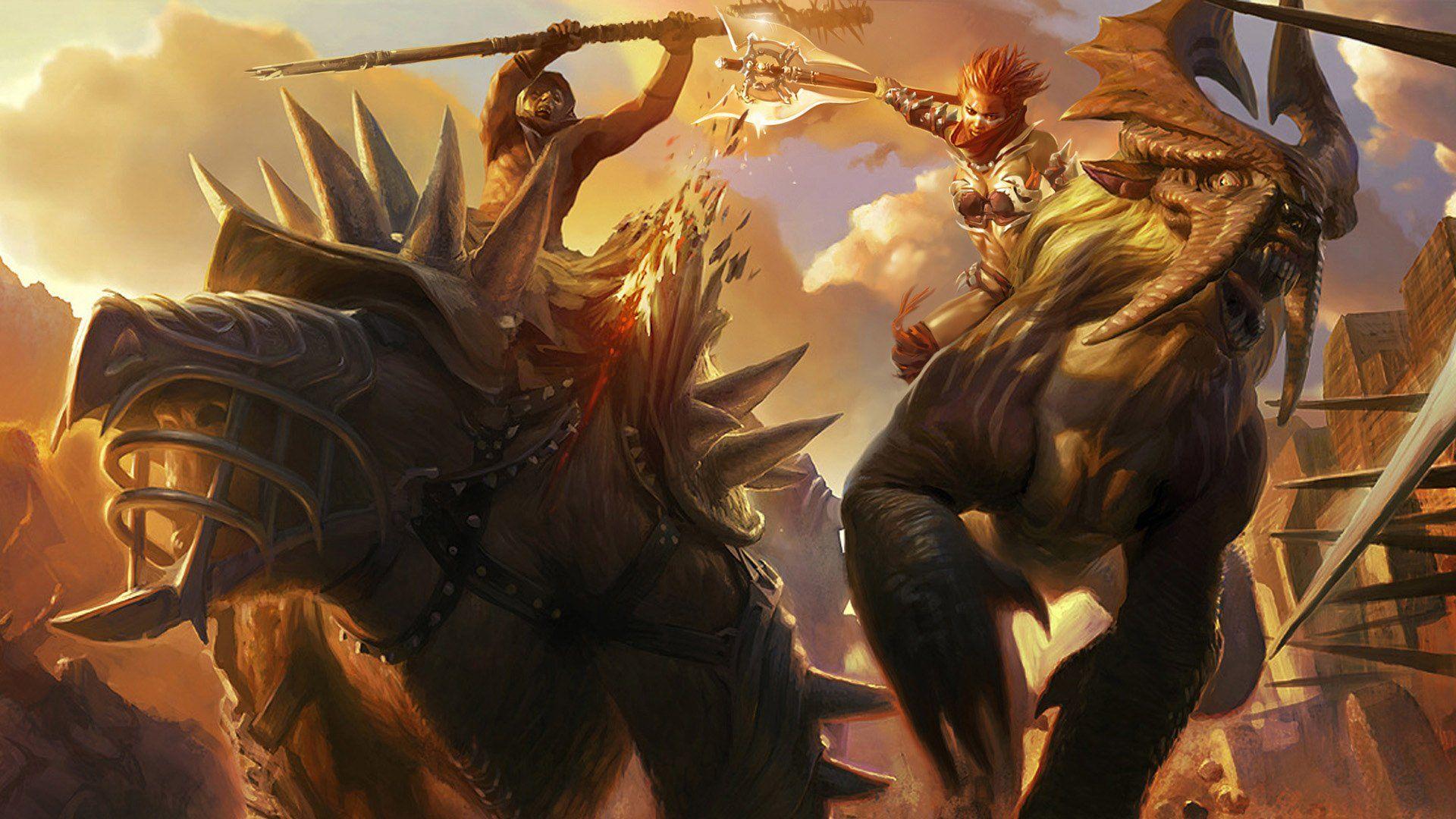 1920x1080 Golden Axe: Beast Rider HD Wallpaper