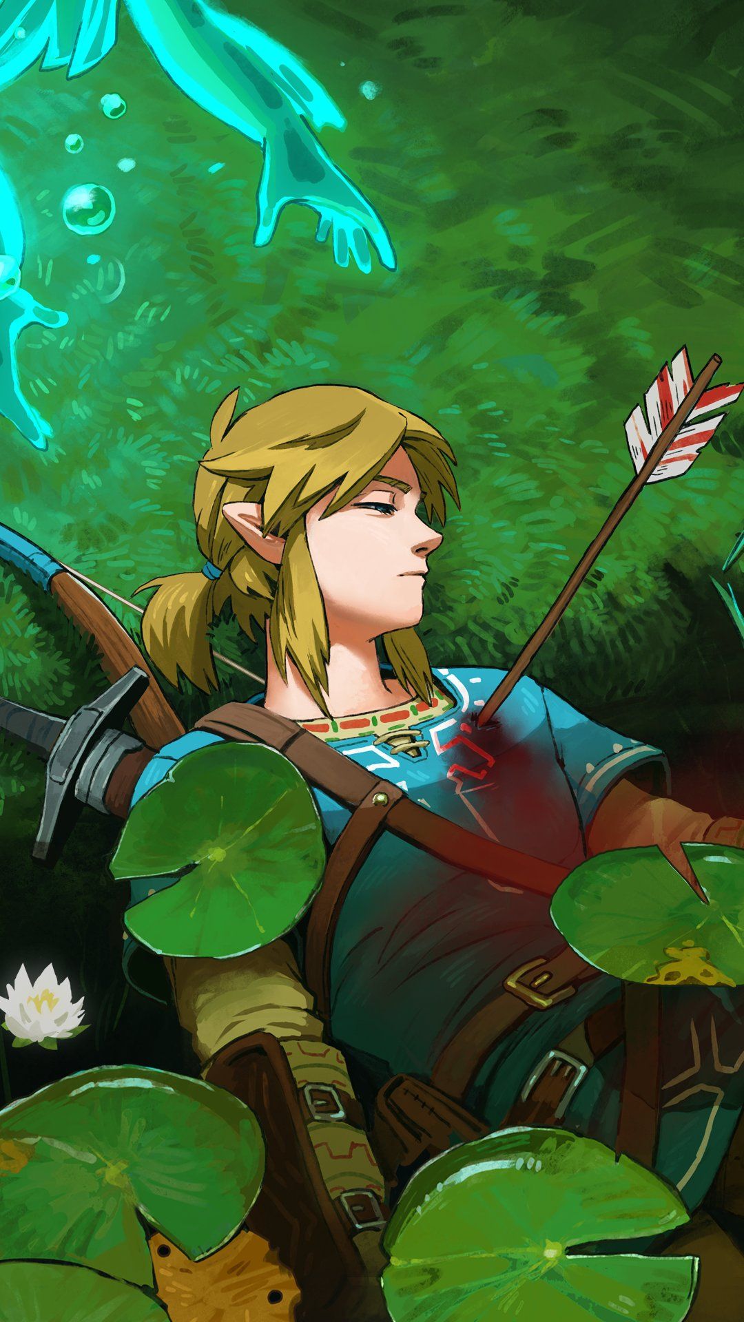 1080x1920 BOTW Updated Zelda phone wallpaper