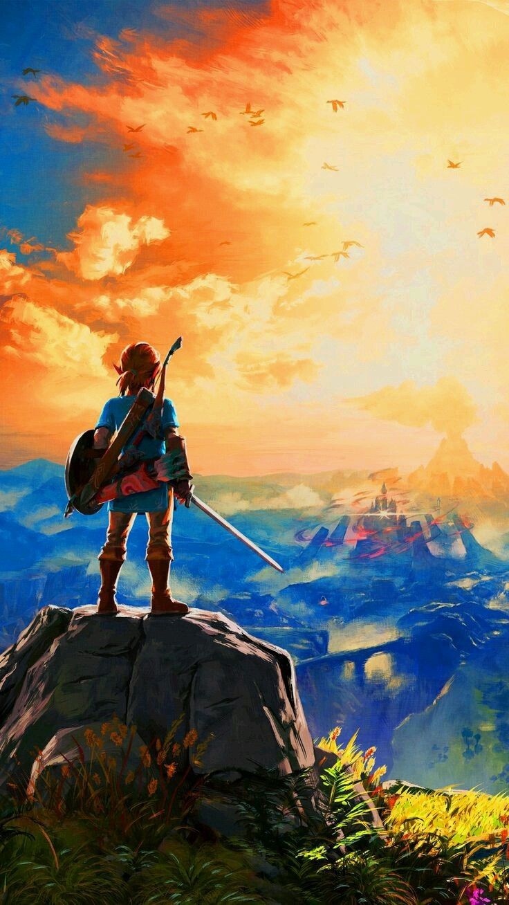736x1308 The legend of zelda breath of the wild HD mobile wallpaper. Princess zelda