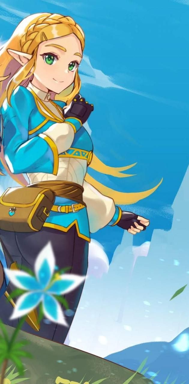 630x1280 Anime Zelda Wallpaper