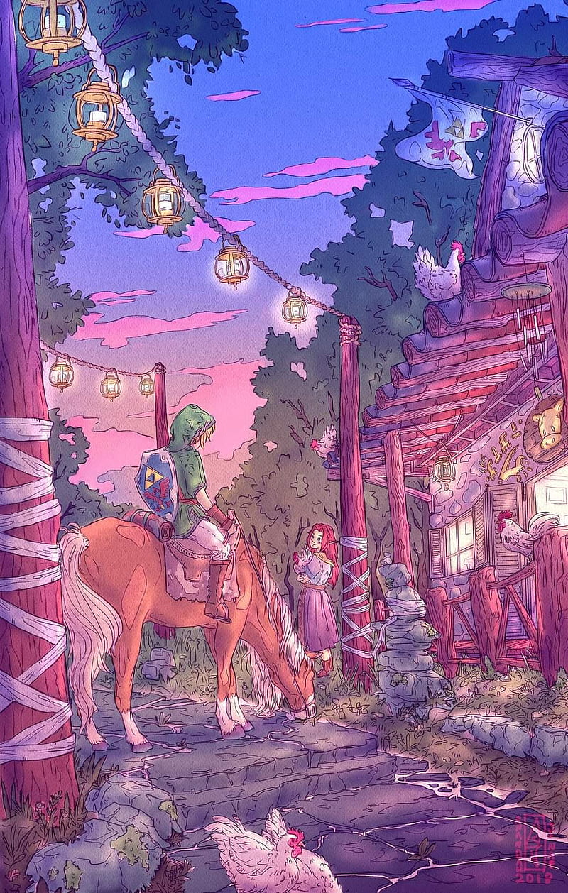 800x1258 Legend of zelda, aesthetic, link, HD phone wallpaper
