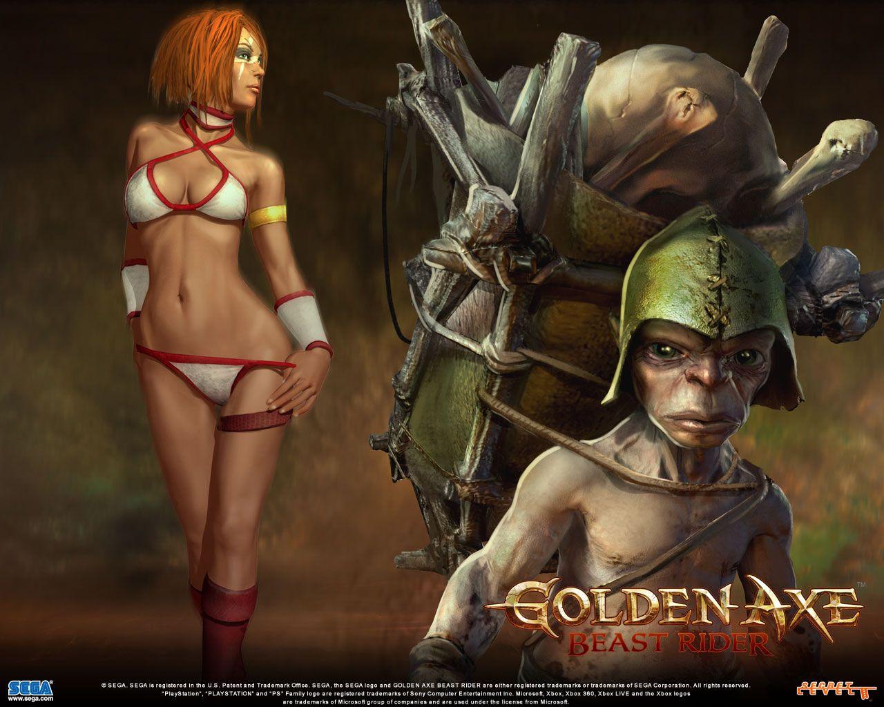 1280x1024 Wallpaper Golden Axe: Beast Rider Games