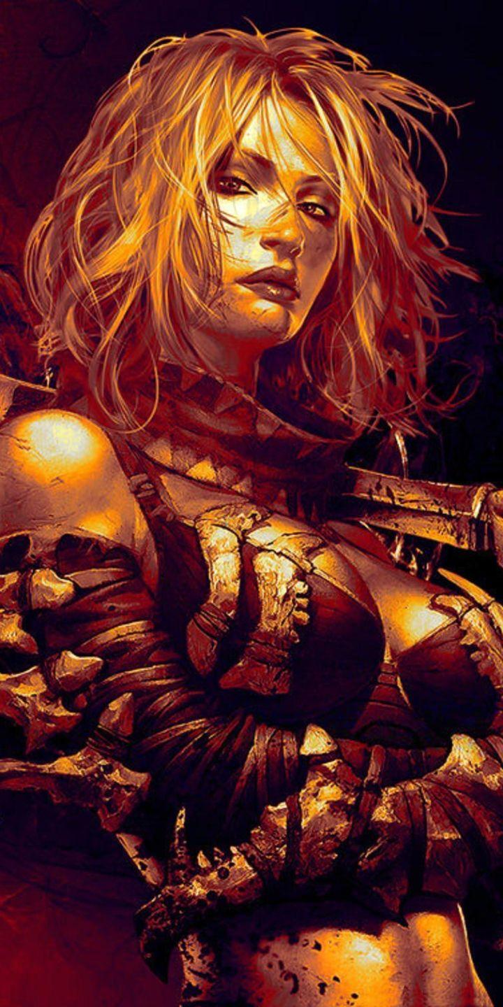 720x1440 Video Game Golden Axe: Beast Rider (720x1440) Wallpaper