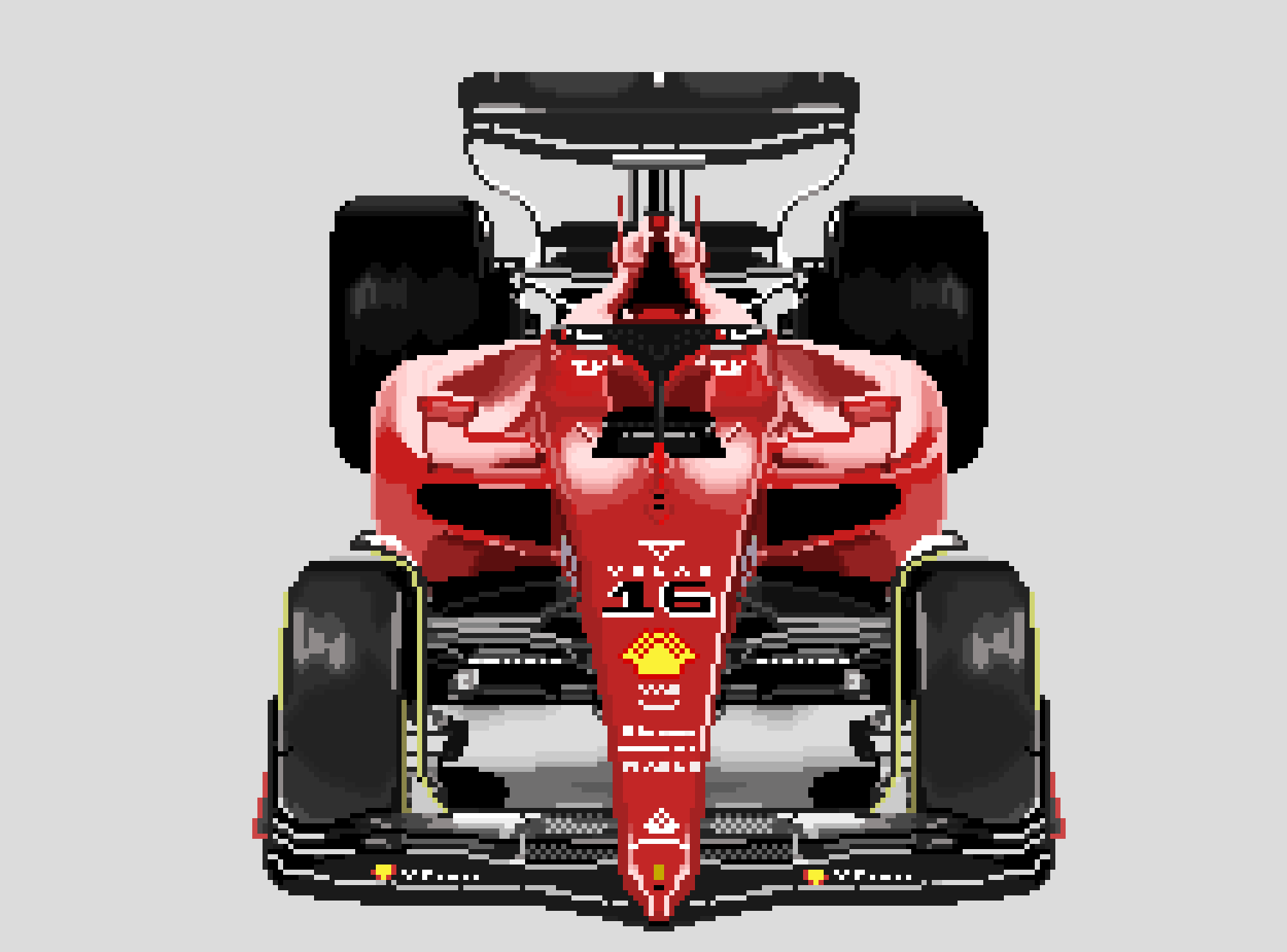 1750x1295 Just wanted to share my F1 75 pixel art :)