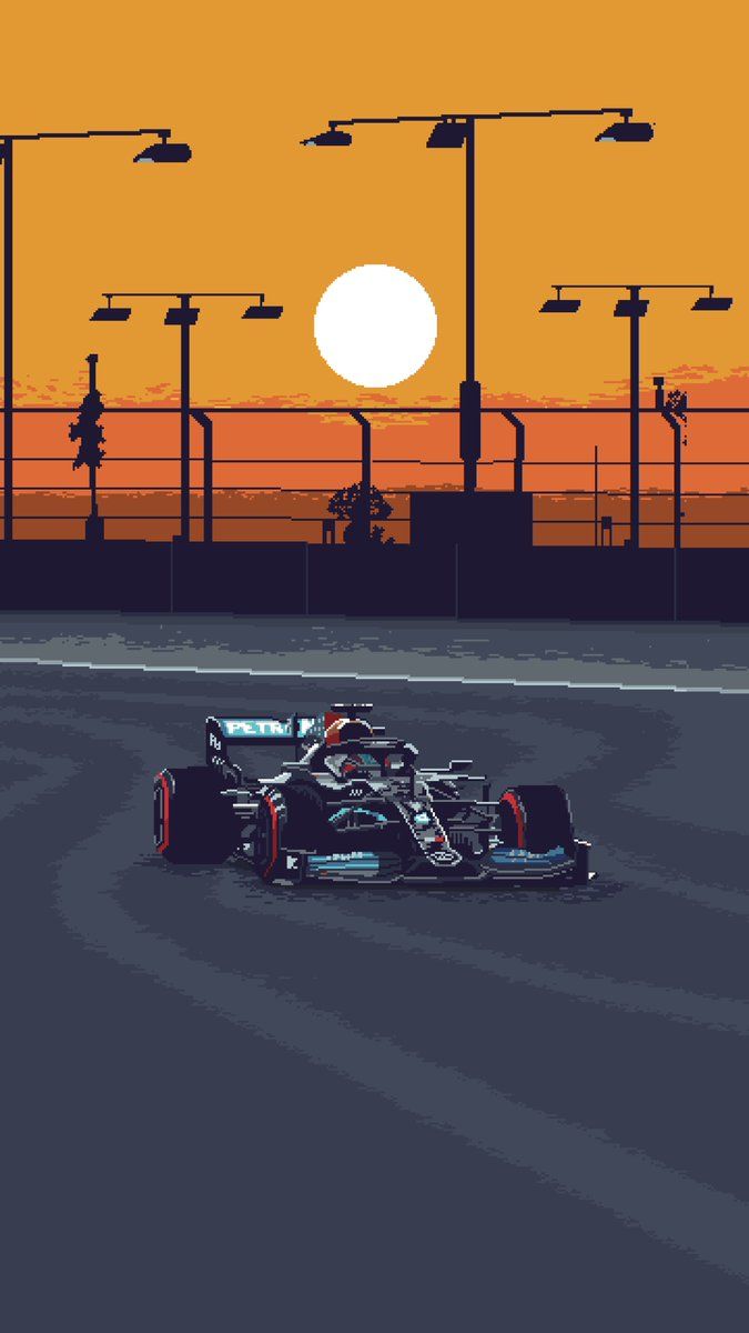 675x1200 Formula 1 Wallpaper (Phones) Now On My Ko Fi! #pixelart #ドット絵