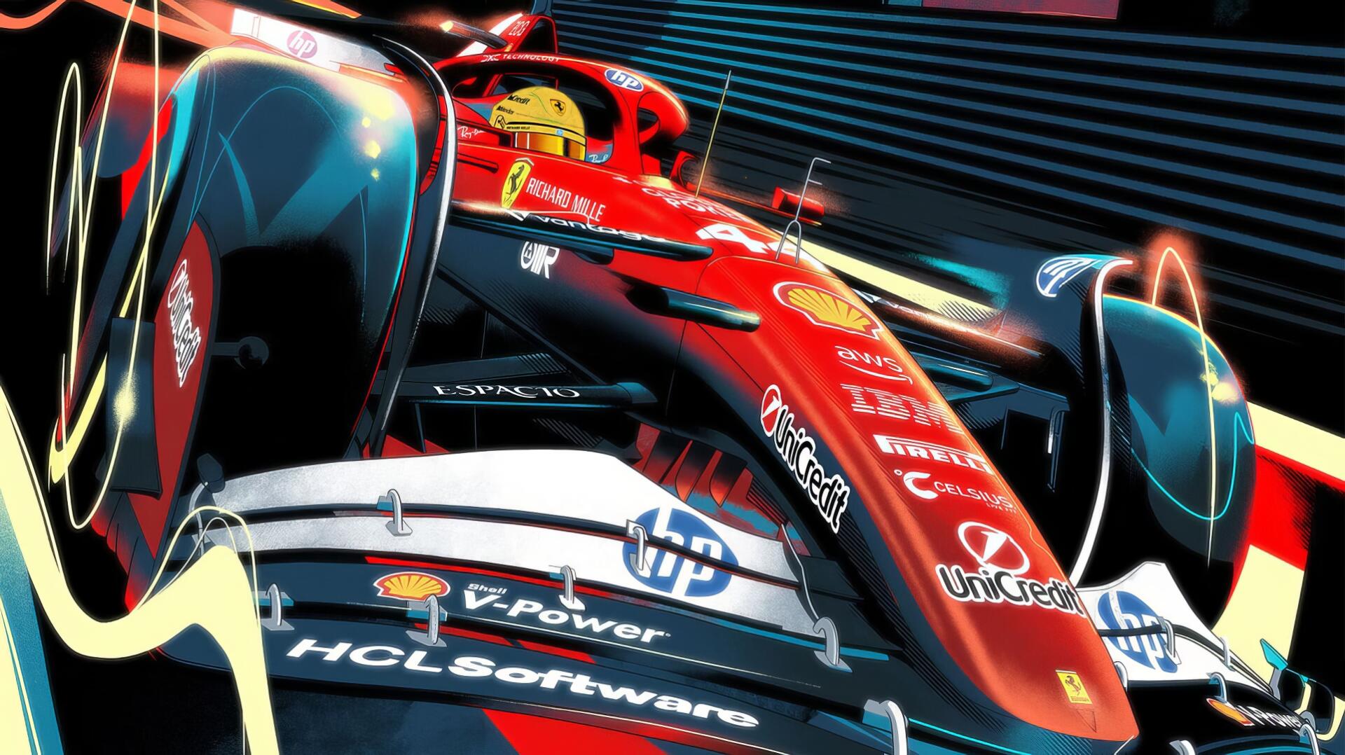 1920x1078 Download F1 Ferrari F1 Race Car HD Wallpaperx1080