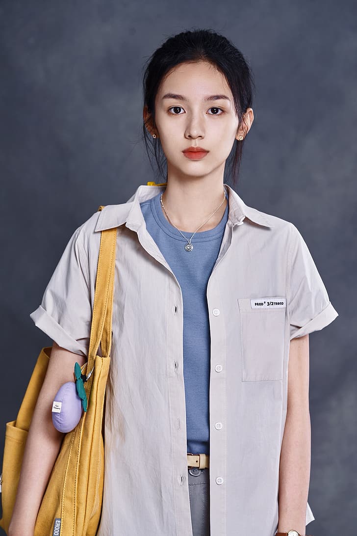 728x1092 HD wallpaper: women, Zhou Ye