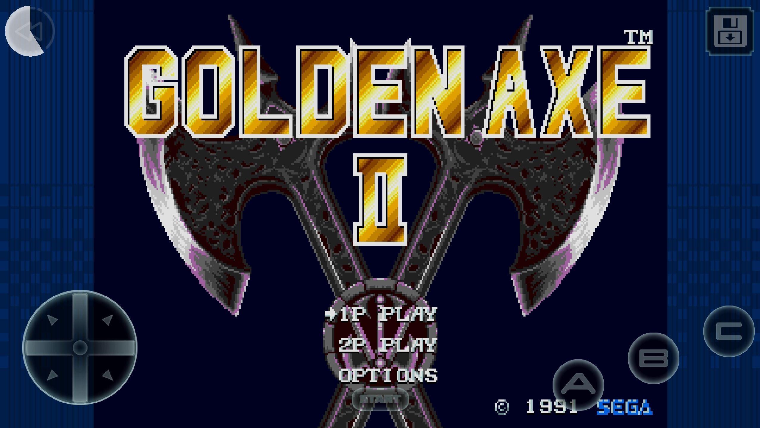 2554x1440 SEGA updates Golden Axe Classic, now includes Golden Axe II