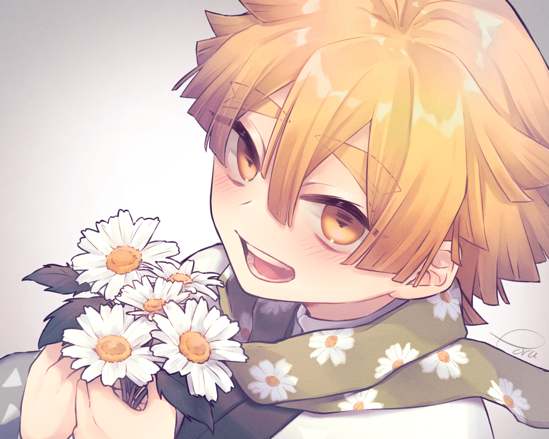 1920x1536 Zenitsu Agatsuma HD Wallpaper