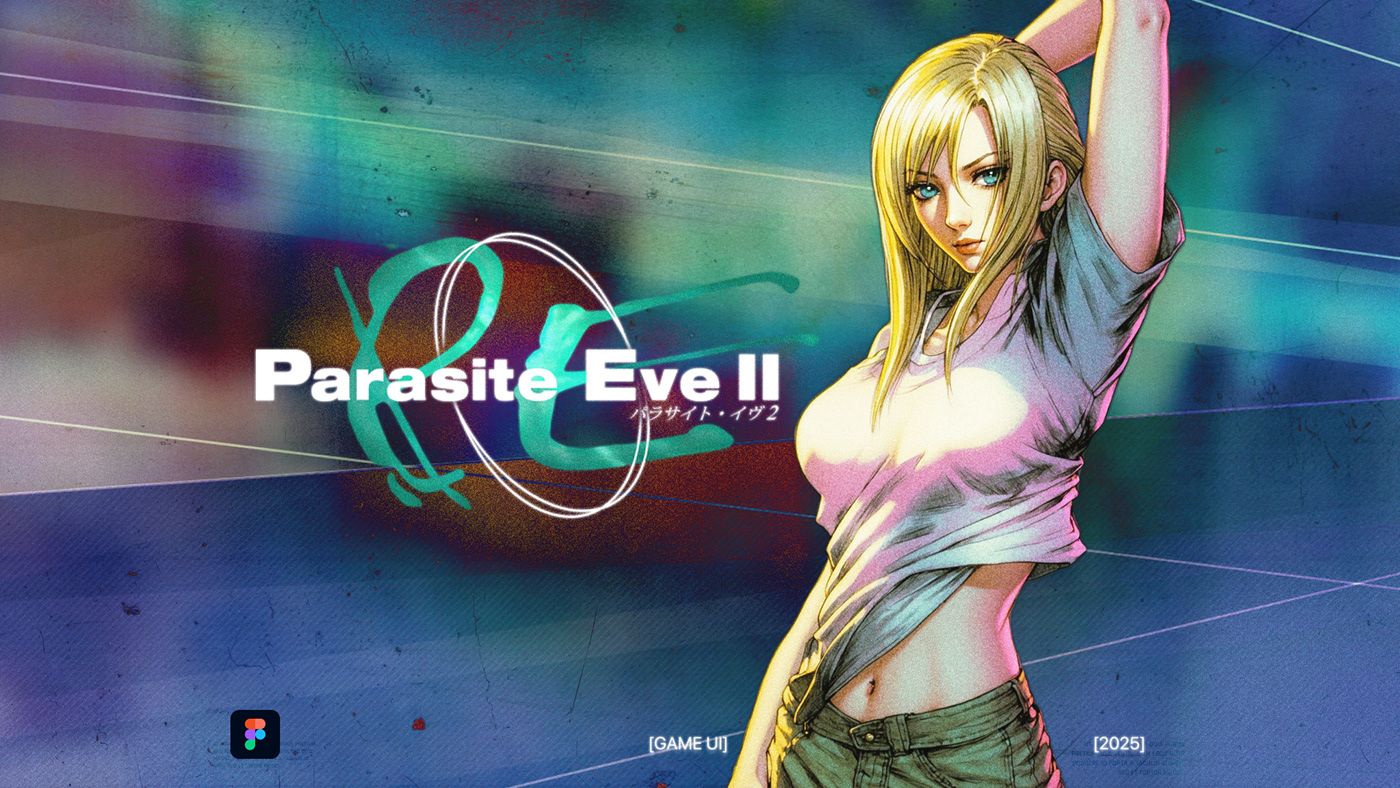 1400x788 Parasite Eve II Remake UI - Behance