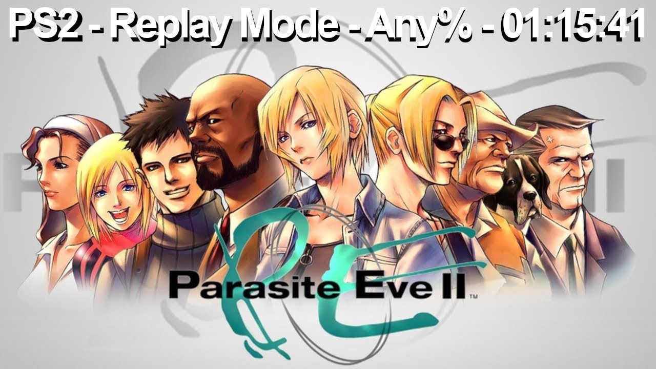 1280x720 Parasite Eve II Speedrun. Replay Mode. Any%. NTSC U. Console: PS2:15:41