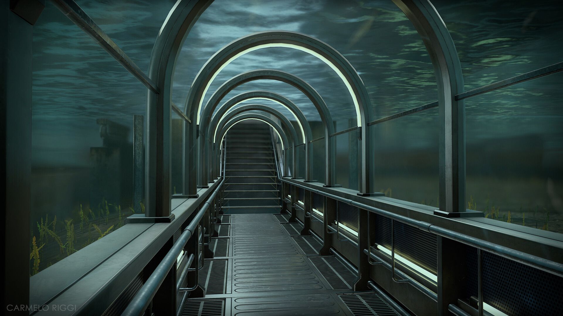 1920x1080 Carmelo Riggi Ark submarine gallery and tunnel Eve 2
