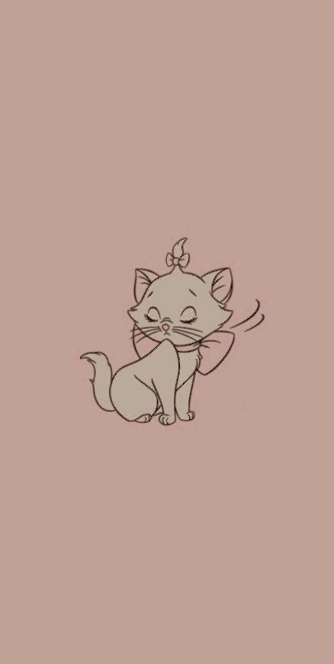 658x1308 Marie aesthetic wallpaper. Marie cat aesthetic, Wallpaper iphone cute, Aristocats