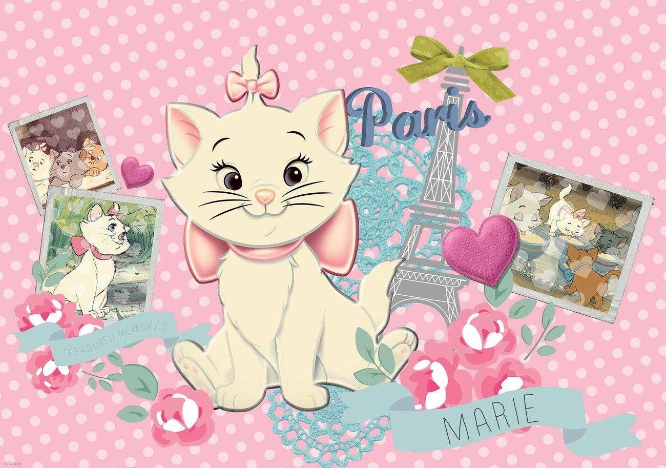 1300x913 Download Marie Cat Cut Outs Wallpaper