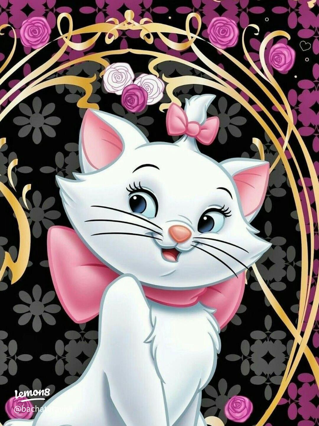 1080x1442 My Dreamy Marie Aristocats Collection: Aesthetic Disney Cat Pics & Wallpaper!