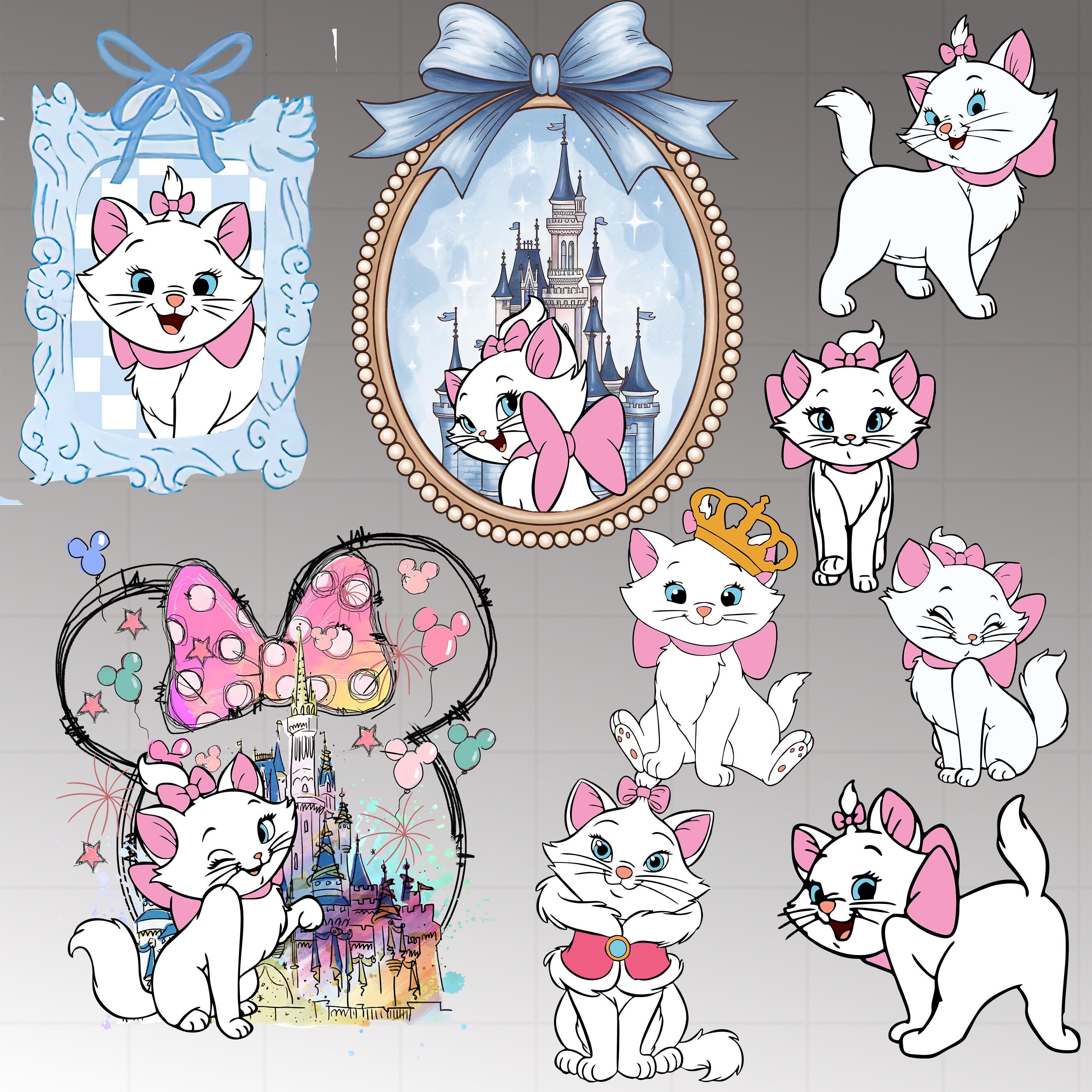 3000x3000 Aristocats Png Bundle, Aristocats Marie Png Files for Cricut, Aristocats Png, Marie Png for Shirt, Aristocats Clipart Instant Download