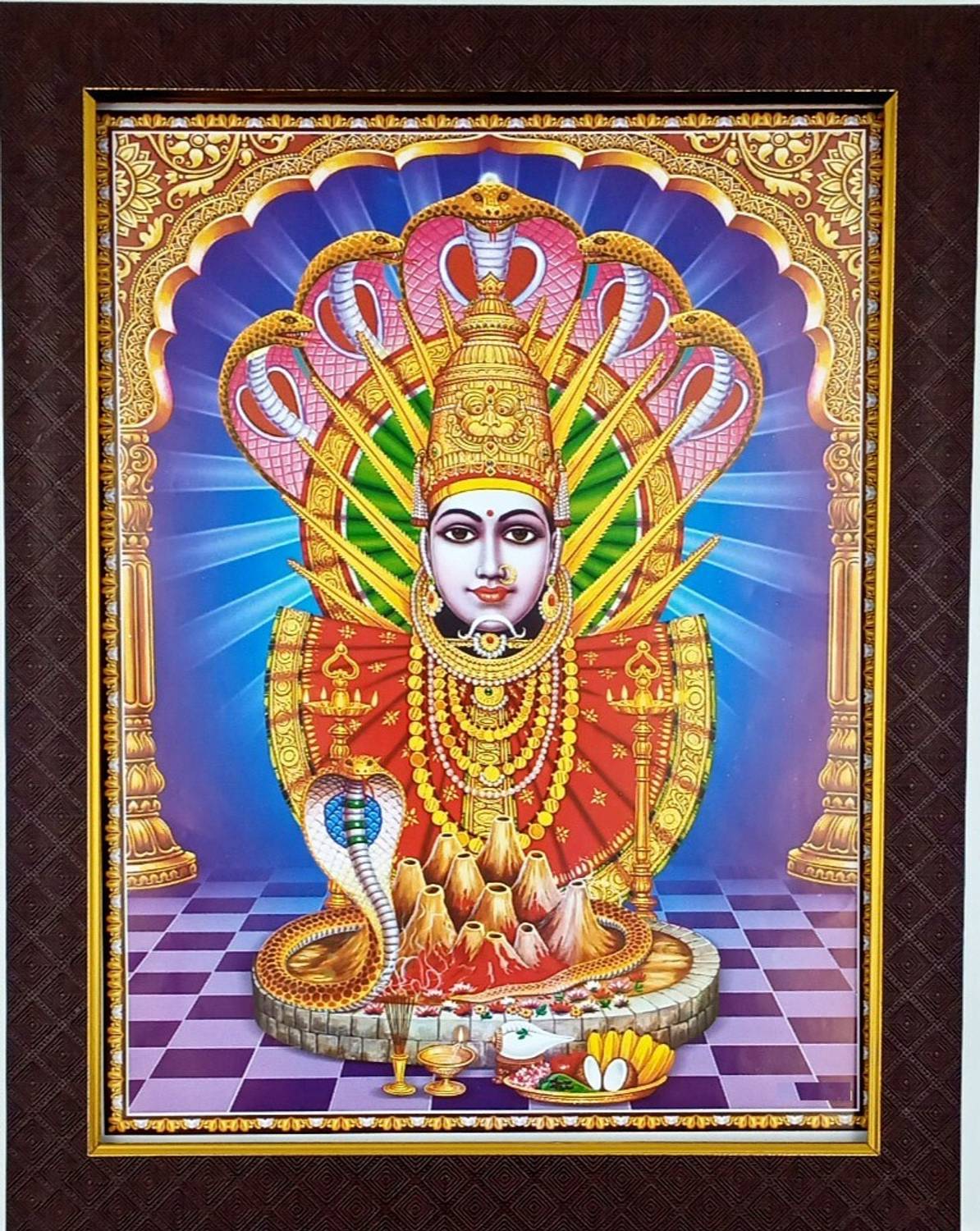 1194x1500 Taani creations PVT LTD Renuka Yellamma Devi Photo Frame Religious Frame Price in India Taani creations PVT LTD Renuka Yellamma Devi Photo Frame Religious Frame online at