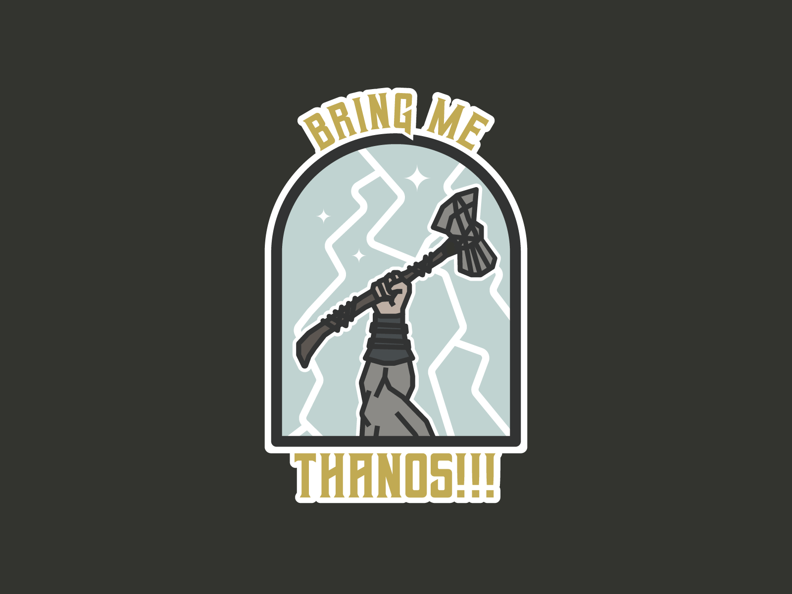 1600x1200 Bring Me Thanos by Kelsey Tweed on Dribbble