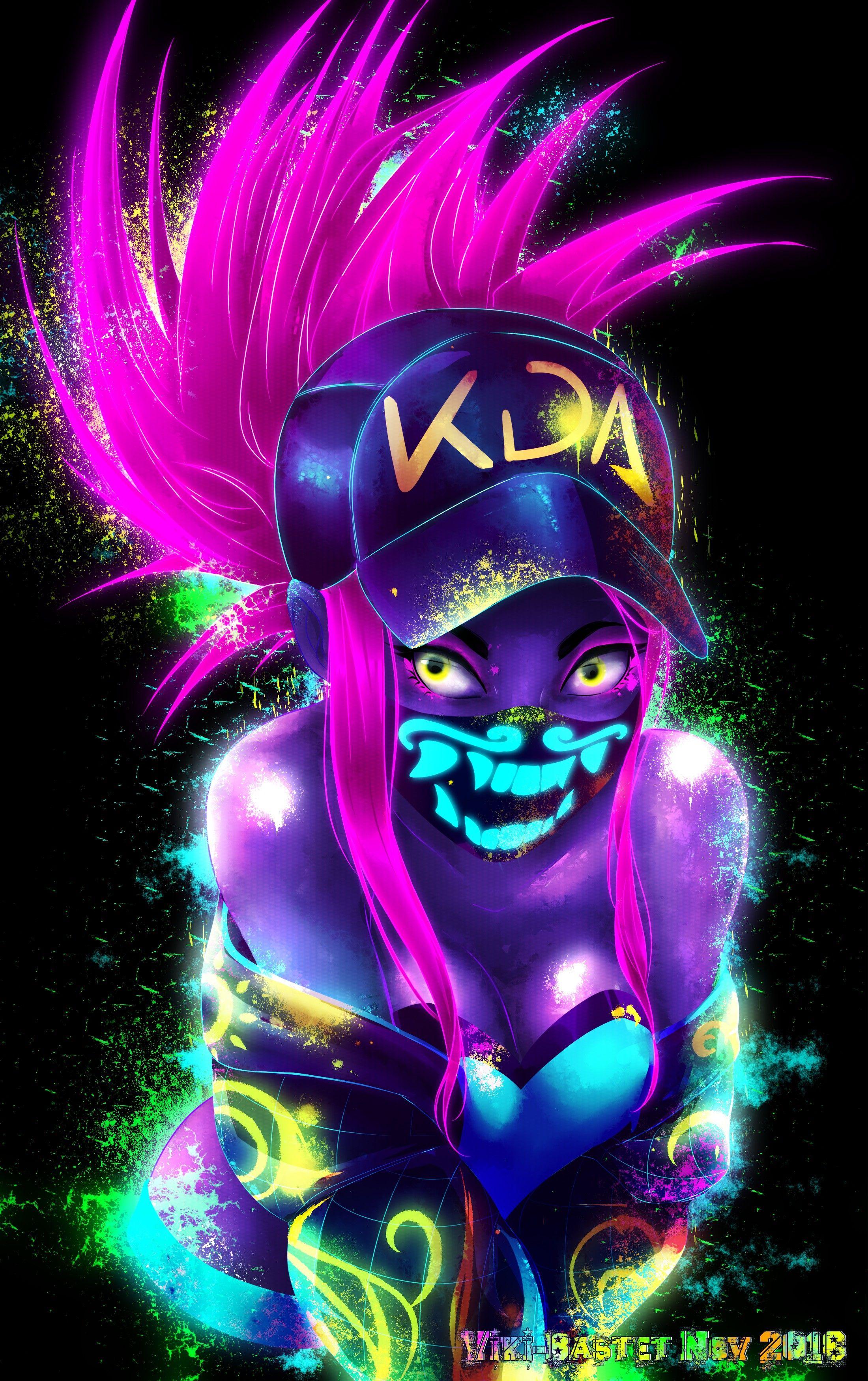 2200x3500 K DA Akali. Wallpaper & Fan Arts. League Of Legends