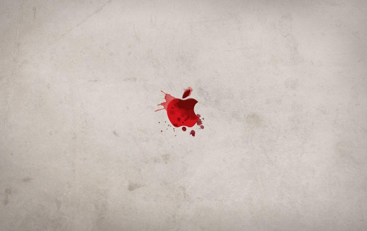 1280x804 Apple Red wallpaper. Apple Red